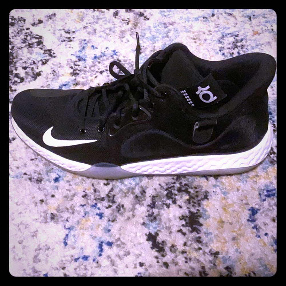 Size 12 Black KD BB shoes